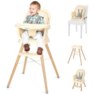 Read more about the article 6-in-1 Baby High Chair, High Chairs for Babies and Toddlers with Adjustable Legs, Convertible to Booster Seat for ONLY $89.99 (Was $99.99)