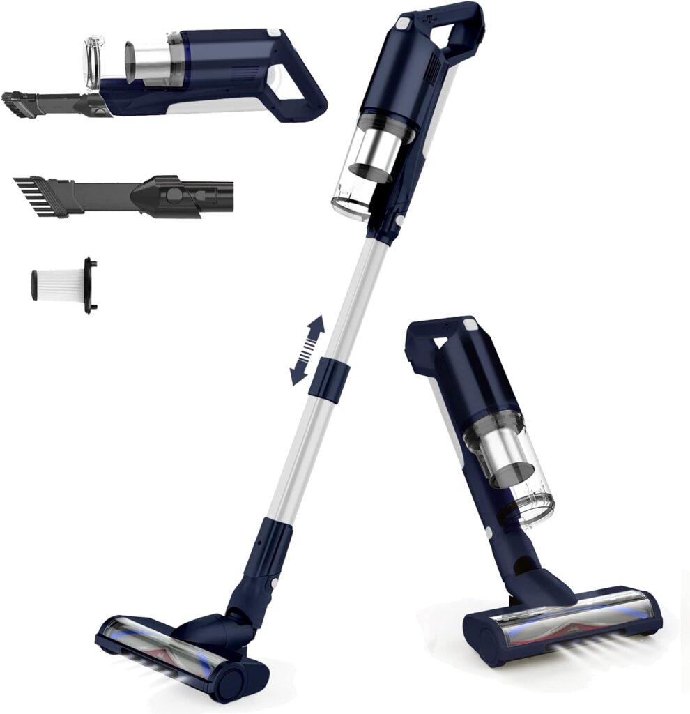 whall Cordless Vacuum Cleaner, Upgraded 25Kpa Suction 280W Brushless Motor for ONLY $99.99 (Was $367.99)