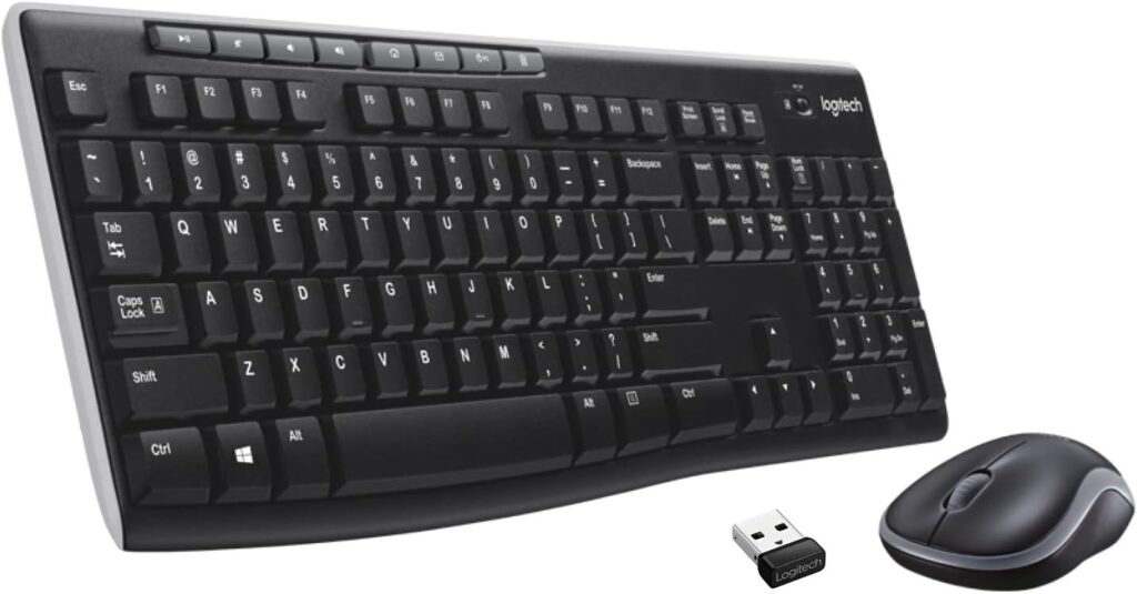 Logitech MK270 Wireless Keyboard And Mouse Combo for ONLY $22.99 (Was $27.99)