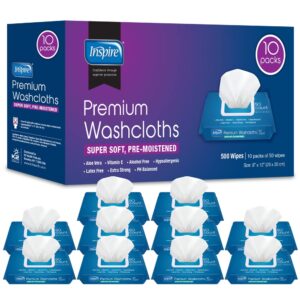 Read more about the article Inspire Adult Wet Wipes, Adult Wash Cloths (10 PACKS OF 50) for ONLY $28.04 (Was $32.99)