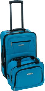 Read more about the article Rockland Fashion Softside Upright Luggage Set, Expandable for ONLY $40.49 (Was $95.00)