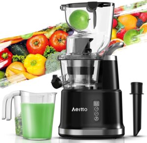Read more about the article Aeitto Cold Press Juicer, Whole Vertical Juicer, Slow Masticating Juicer Machine for ONLY $118.99 (Was $259.99)