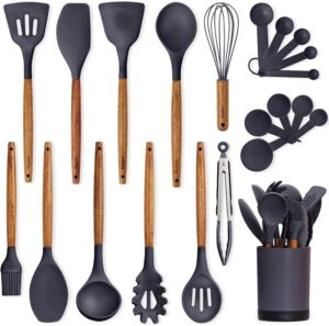 Read more about the article SMIRLY Silicone Kitchen Utensils Set & Holder for ONLY $25.49 (Was $29.99)
