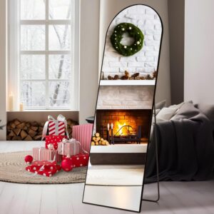 Read more about the article Sweetcrispy Arched Full Length Mirror 59″x16″ Full Body Floor Mirror Standing Hanging or Leaning Wall for ONLY $34.99 (Was $49.99)