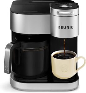 Read more about the article Keurig® K-Duo Special Edition Single Serve K-Cup Pod & Carafe Coffee Maker, Silver for ONLY $179.99 (Was $199.99)