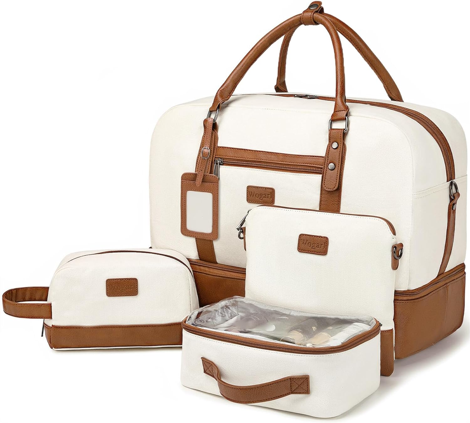 Read more about the article Wogarl 4PCS Weekender Bags for Women for ONLY $39.99 (Was $59.99)