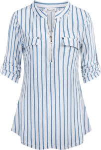 Read more about the article Ninedaily Women’s 3/4 Sleeve Plaid Shirts for ONLY $28.79 (Was $56.99)