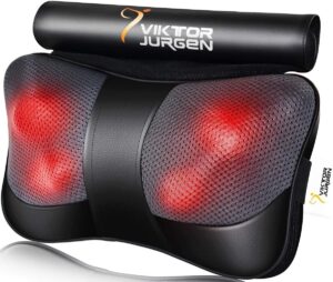 Read more about the article VIKTOR JURGEN Neck Massage Pillow Shiatsu Deep Kneading Shoulder Back and Foot Massager for ONLY $39.99 (Was $59.99)