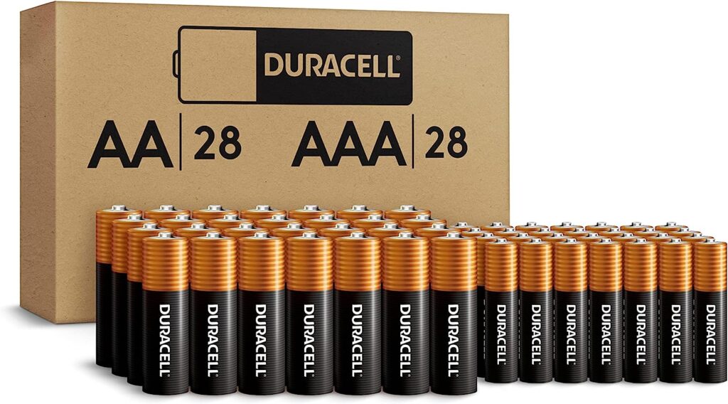 Duracell Coppertop AA + AAA Batteries, 56 Count Pack for ONLY $39.99 (Was $45.29)