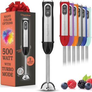 Read more about the article Powerful Immersion Blender, Electric Hand Blender 500 Watt with Turbo Mode, Detachable Base for ONLY $16.98 (Was $44.99)