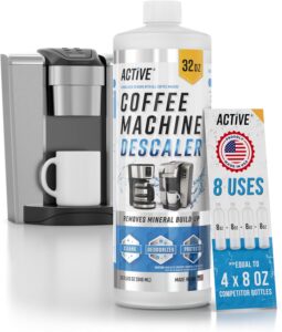 Read more about the article Coffee Machine Descaler Descaling Solution – 32oz (8 Uses) for ONLY $15.96 (Was $24.95)