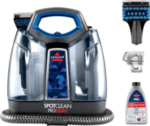 Read more about the article Bissell SpotClean ProHeat Portable Spot and Stain Carpet Cleaner for ONLY $113.89 (Was $133.89)