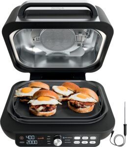 Read more about the article Ninja IG651 Foodi Smart XL Pro 7-in-1 Indoor Grill/Griddle Combo, use Opened or Closed, Air Fry for ONLY $229.99 (Was $369.99)