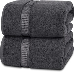 Read more about the article Utopia Towels – Luxurious Jumbo Bath Sheet 2 Piece – 600 GSM 100% Ring Spun Cotton Highly Absorbent for ONLY $23.99 (Was $39.99)