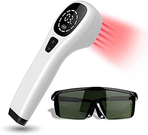 Cold Laser Human/Vet Device with LED Display Targets Joint and Muscles Directly for Pain Relief Infrared Light for ONLY $102.57 (Was $139.99)