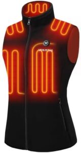 Read more about the article Venustas Heated Vest, Women’s Heated Fleece Vest with Battery Pack 7.4V, Lightweight Insulated and Electric for ONLY $83.99 (Was $119.99)