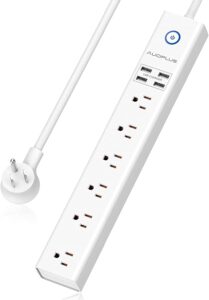 Read more about the article Surge Protector Power Strip with USB Ports, 10ft Extension Cord, 6 Outlets and 4 USB Ports for ONLY $15.98 (Was $30.97)