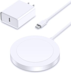 Read more about the article Magnetic iPhone Charger：Wireless Mag Safe Charging Pad Fast Charging with 20W Adapter for ONLY $13.99 (Was $32.99)