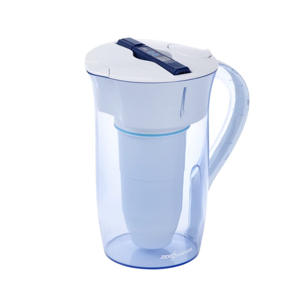 ZeroWater 10-Cup Ready-Pour 5-Stage Water Filter Pitcher 0 TDS for Improved Tap Water Taste for ONLY $27.09 (Was $34.99)