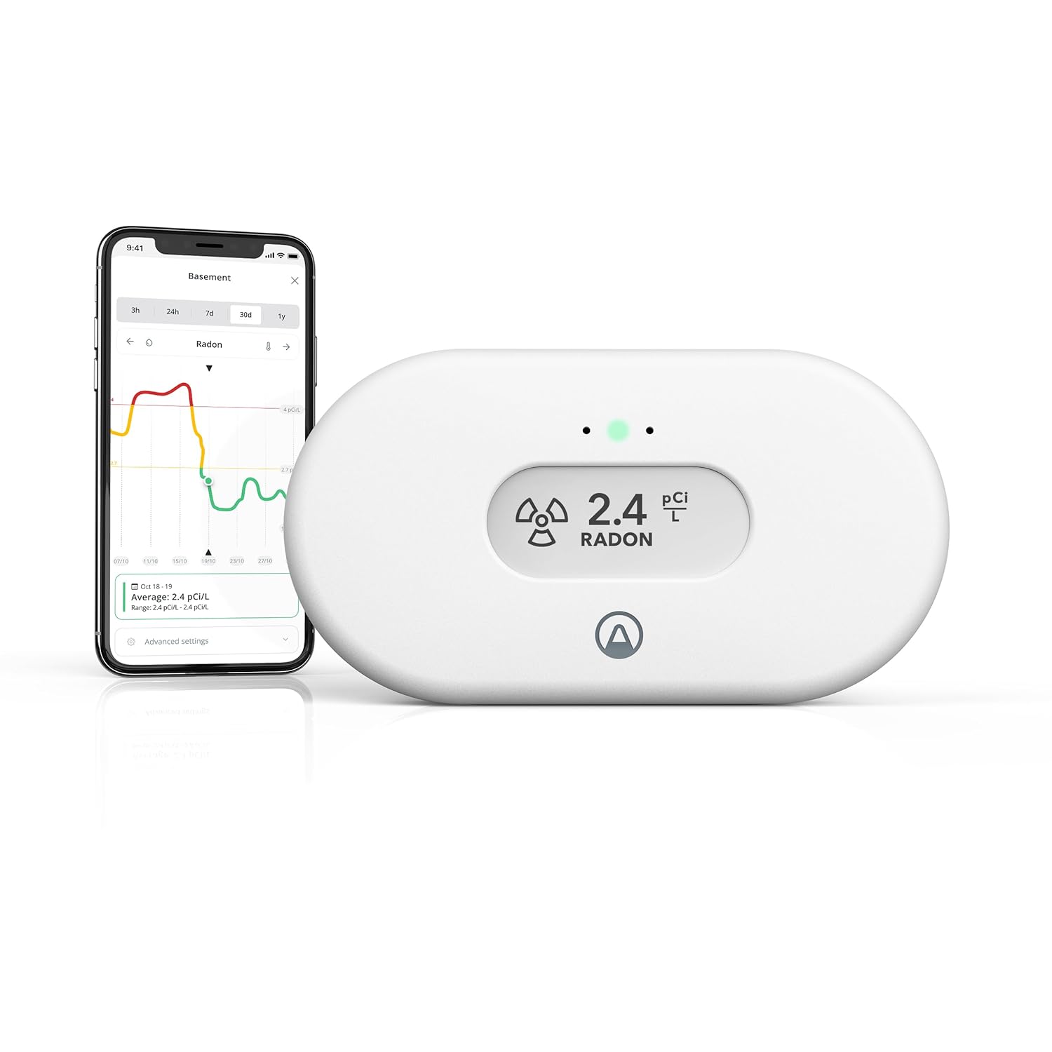 Read more about the article Airthings 2989 View Radon – Radon Monitor with Humidity & Temperature Detector – Battery Powered Mobile APP, WiFi, Alerts & Notifications for ONLY $159.99 (Was $199.99)
