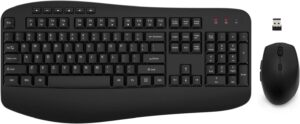 Read more about the article Wireless Keyboard Mouse Combo, EDJO 2.4G Full-Sized Large Wireless Keyboard and Optical Wireless Mouse for ONLY $29.99 (Was $49.99)