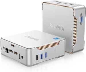 Read more about the article KAMRUI GK3 Plus Mini PC | 16GB RAM | 512GB M.2 SSD | Intel 12th Alder Lake N95 (up to 3.4GHz) for ONLY $169.95 (Was $299.95)