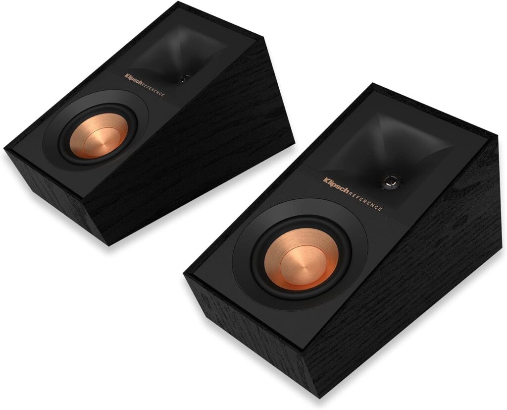 Klipsch Reference Next Generation R-40SA Dolby Atmos High-Performance, Horn-Loaded Elevation Surround Speaker for ONLY $284.00 (Was $599.00)