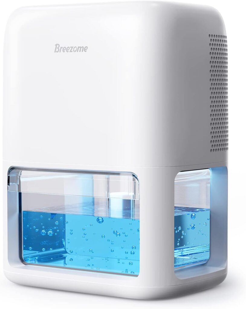 BREEZOME 60 OZ Dehumidifiers for Home, Dual-Semiconductor Quiet Dehumidifier with Timer for ONLY $49.98 (Was $79.99)