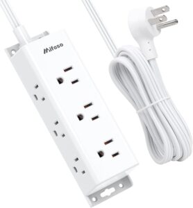 Read more about the article 15FT Power Strip Extension Cord, 9 Widely Spaced Multi Outlets for ONLY $24.99 (Was $35.99)