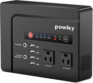 Read more about the article powkey 200Watt Portable Power Bank with AC Outlet, 42,000mAh Rechargeable Backup Lithium Battery for ONLY $99.98 (Was $189.99)