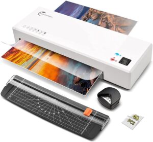Read more about the article Laminator | 4 in 1 Thermal and Cold Laminator Machine | with 40 Laminating Pouches for ONLY $29.98 (Was $37.99)