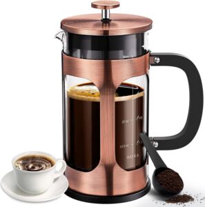 Read more about the article BAYKA 34 Ounce 1 Liter French Press Coffee Maker for ONLY $18.86 (Was $32.99)