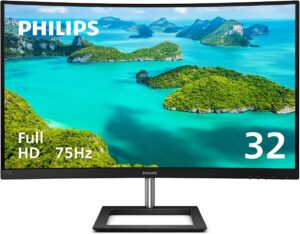 Read more about the article PHILIPS 322E1C 32″ Super-Curved Frameless Monitor | Full HD VA | 104% sRGB | Adaptive-Sync 75Hz | VESA | 4Yr Advance Replacement Warranty for ONLY $179.99 (Was $199.99)