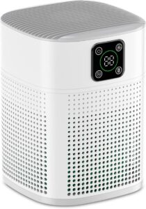 Read more about the article Air Purifiers for Bedroom, Honeyuan H13 HEPA Air Purifier for Home Large Room 600 sqft, 360°Air Intake, 3 Fan Speeds, 3-Stage Filtration for ONLY $26.99 (Was $47.99)