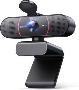 Read more about the article EMEET C960 4K Webcam for PC, 4K UHD Sony Sensor, TOF Auto Focus, Dual AI Noise for ONLY $47.99 (Was $59.99)