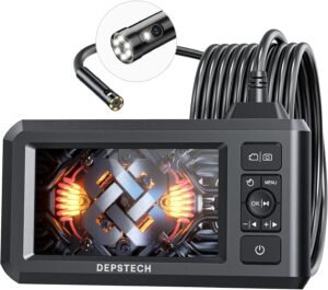 Read more about the article DEPSTECH Dual Lens Industrial Endoscope, 1080P Digital Borescope Inspection Camera for ONLY $62.04 (Was $109.99)
