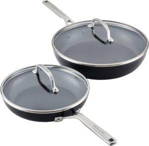 Read more about the article KitchenAid Hard Anodized Induction Nonstick Frying Pans/Skillet Set, 4 Piece for ONLY $78.99 (Was $109.99)