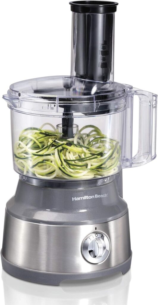 Hamilton Beach Food Processor & Vegetable Chopper for Slicing, Shredding, Mincing, and Puree for ONLY $55.99 (Was $69.99)