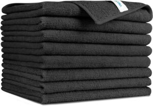 Read more about the article AIDEA Black Microfiber Cleaning Cloths – 8Pack, Soft & Absorbent for ONLY $6.98 (Was $8.99)