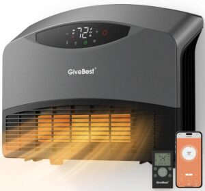 Read more about the article GiveBest Smart Wall Heater with WiFi and Remote Control, 1500W for ONLY $107.99 (Was $119.99)