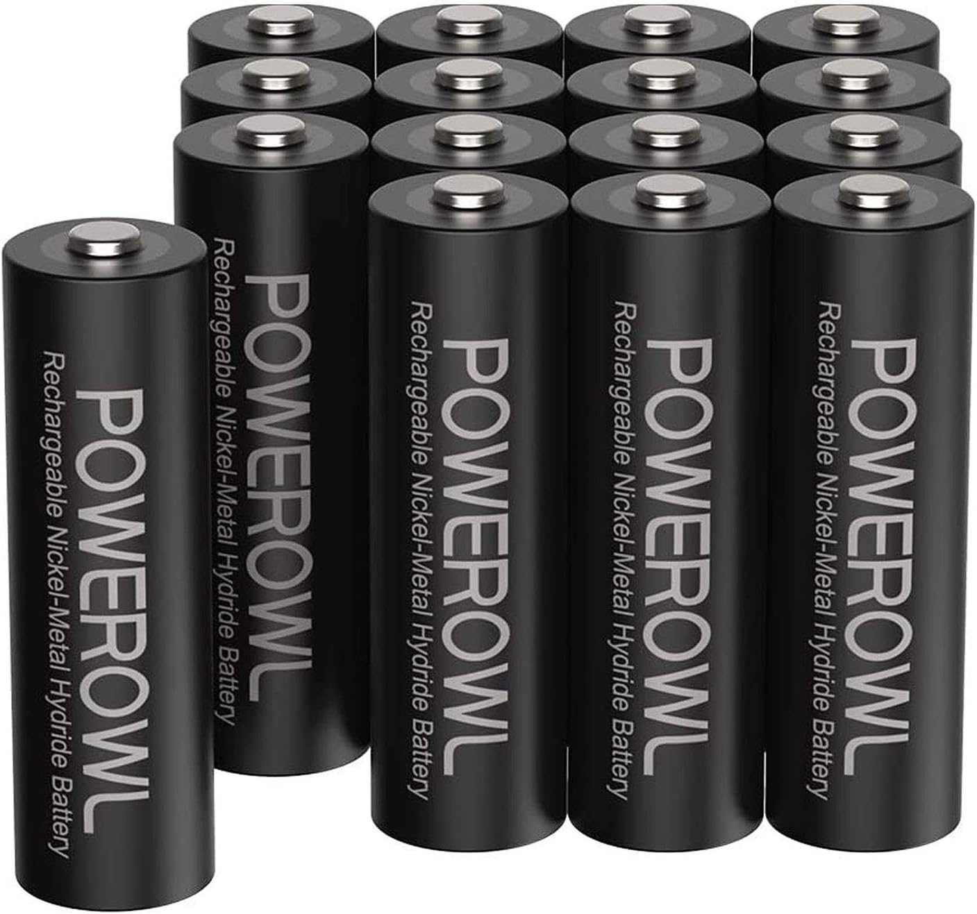 Read more about the article POWEROWL AA Rechargeable Batteries, 2800mAh High Capacity Batteries 1.2V NiMH Low Self Discharge, Pack of 16 for ONLY $22.79 (Was $29.99)