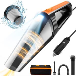 Read more about the article FRESMOL Car Vacuum, Portable Car Vacuum Cleaner High Power 8000Pa, 12V Handheld Vacuum with LED Light for ONLY $25.99 (Was $89.99)
