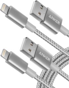 Read more about the article Anker 6ft Premium Nylon Lightning Cable, Apple MFi Certified for iPhone Chargers for ONLY $13.29 (Was $18.99)