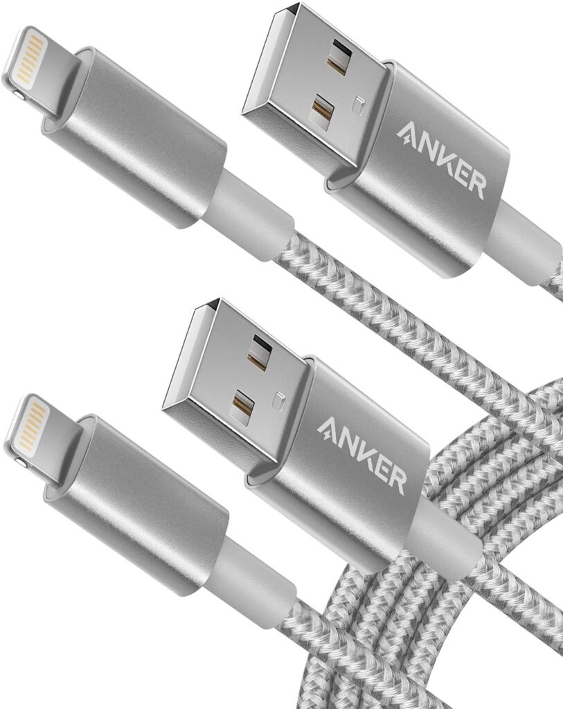 Anker 6ft Premium Nylon Lightning Cable, Apple MFi Certified for iPhone Chargers for ONLY $13.29 (Was $18.99)