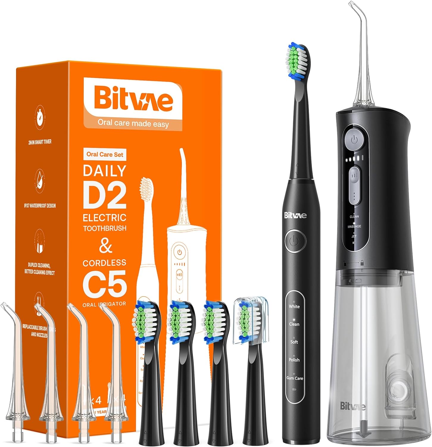 Read more about the article Bitvae Water Dental Flosser Teeth Picks – Cordless Water Flosser for Teeth – 5 Modes for ONLY $29.99 (Was $45.99)