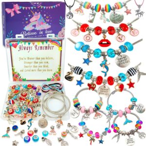 Read more about the article klmars Charm Bracelet Making Kit,Jewelry Making Supplies Beads,Unicorn/Mermaid Set for Girls Age 5-12 for ONLY $16.16 (Was $29.96)