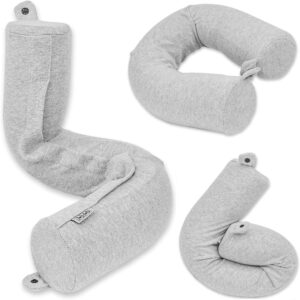 Read more about the article Dot&Dot Twist Memory Foam Travel Pillow for Neck, Chin, Lumbar and Leg Support for ONLY $19.99 (Was $39.99)