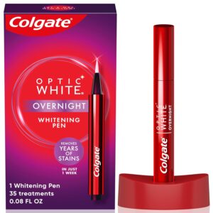 Read more about the article Colgate Optic White Overnight Teeth Whitening Pen, Teeth Stain Remover to Whiten Teeth, 35 Nightly Treatments for ONLY $13.99 (Was $24.99)