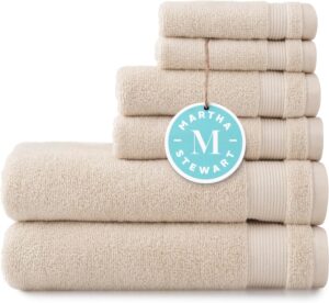 Read more about the article MARTHA STEWART 100% Cotton Bath Towels Set Of 6 Piece, 2 Bath Towels, 2 Hand Towels, 2 Washcloths for ONLY $39.99 (Was $49.99)