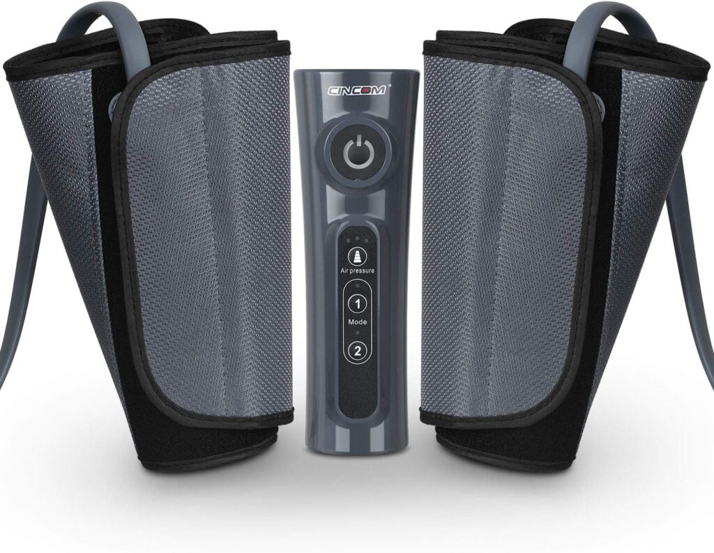 CINCOM Leg Massager for Circulation, Air Compression Calf Massager with 2 Modes 3 Intensities Helpful for Pain Relief for ONLY $47.49 (Was $59.99)
